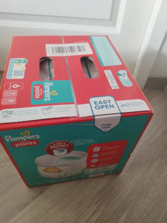 Mega pack Pampers baby dry pants taille 6 - photo numéro 3
