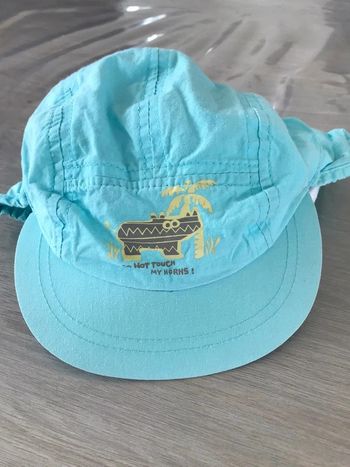 Casquette saharienne bébé