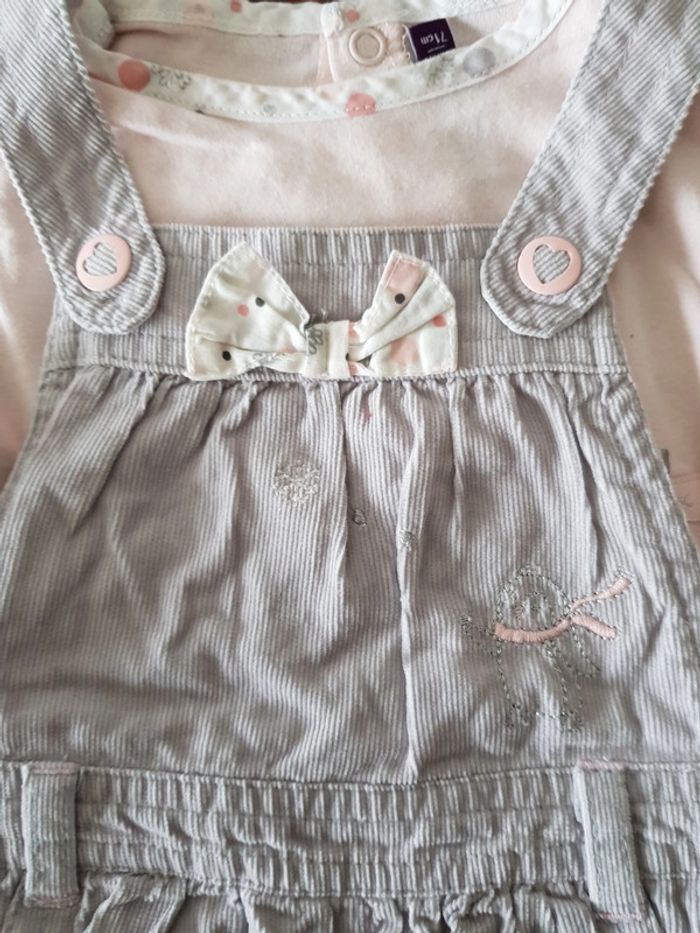 Très joli ensemble 9 mois 70 cm - photo numéro 2