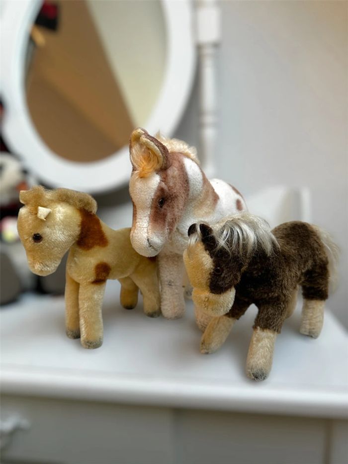 Lot chevaux Steiff - photo numéro 2