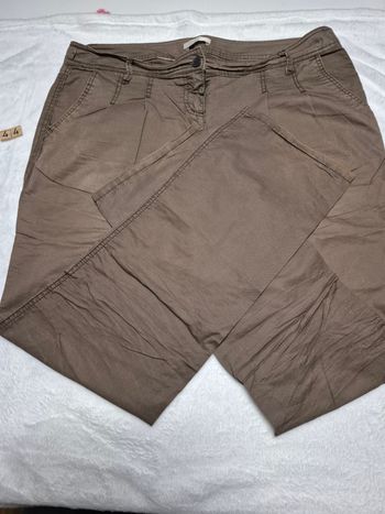 Pantalon fin marron promod T44