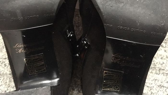 Bottines Heyraud en daim/cuir - photo numéro 5