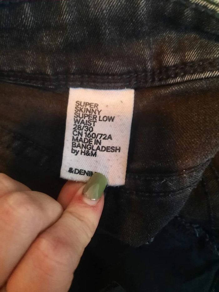 Pantalon noir skinny H&M taille M - photo numéro 4