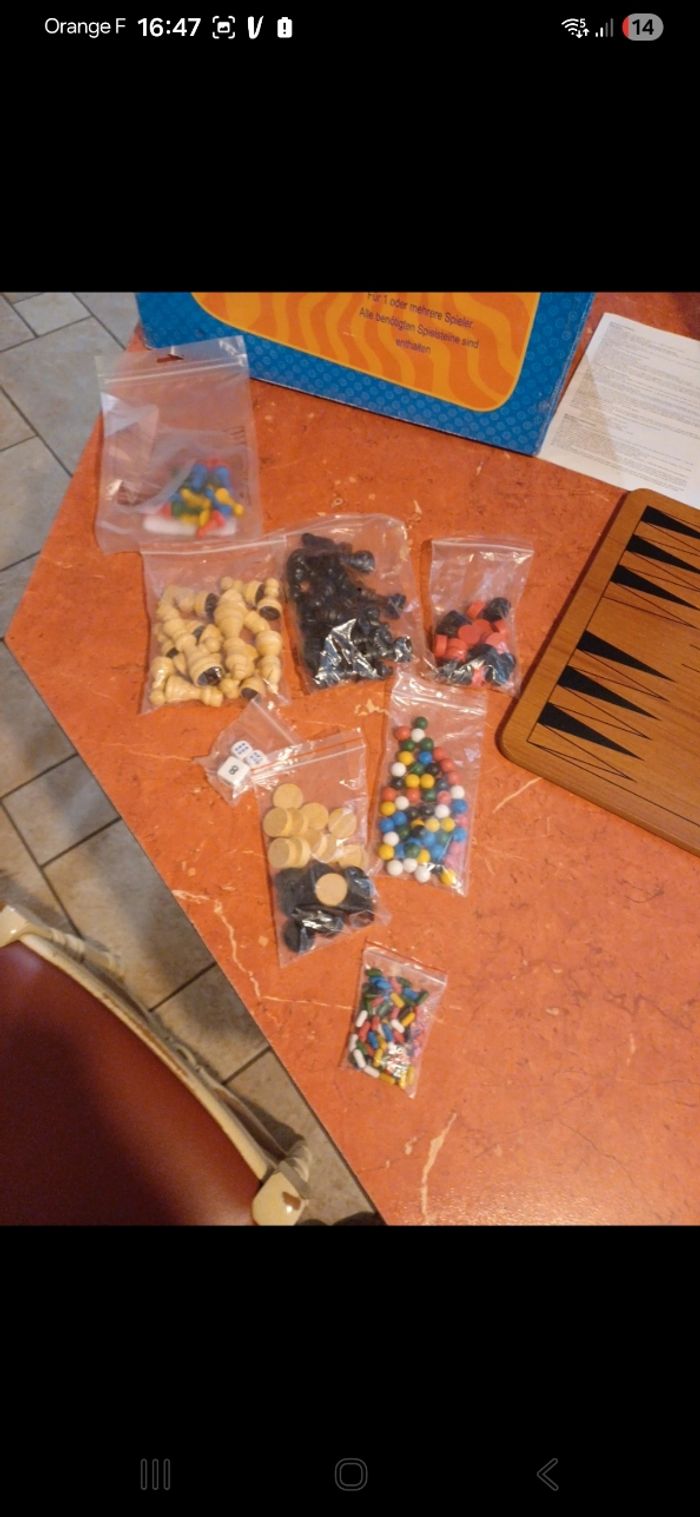 Jeu 10 en 1 holzspieldbox - photo numéro 7