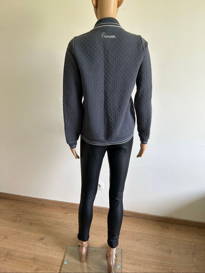 Veste grise bleutée Princesse Tam Tam taille 2 TBE - photo numéro 6