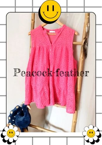 Tunique rose dentelle TU