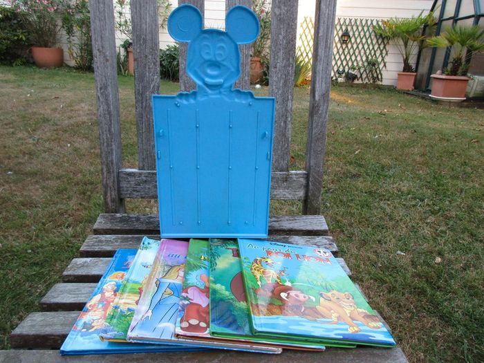lot disney bibliothéque+6 livres club mickey - photo numéro 5