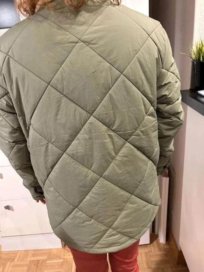 Blouson deperlant aigle vert kaki TL neuf - photo numéro 14