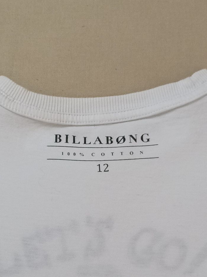 👕 Tee-shirt garçon 12 ans – Billabong – Imprimé "Old School Biker" - photo numéro 6