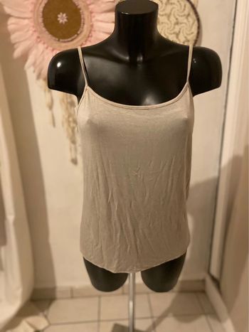 Débardeur beige