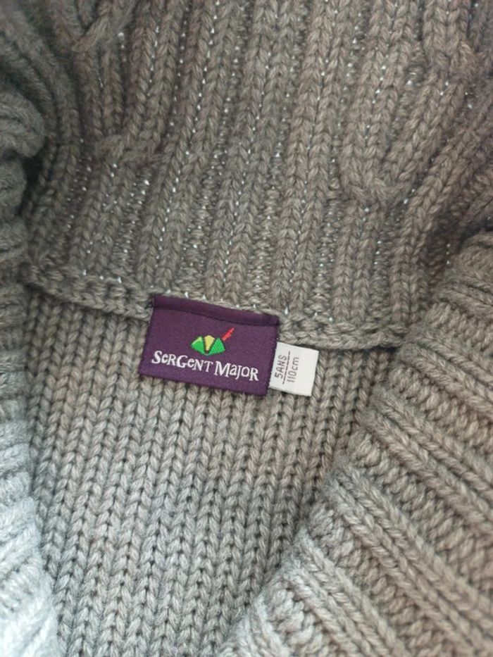 Gilet gris 5 ans Sergent major - photo numéro 2