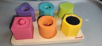 Puzzle 6 cubes sensoriels