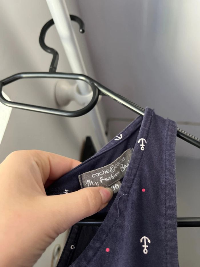 Jolie petite robe motif ancre - photo numéro 2