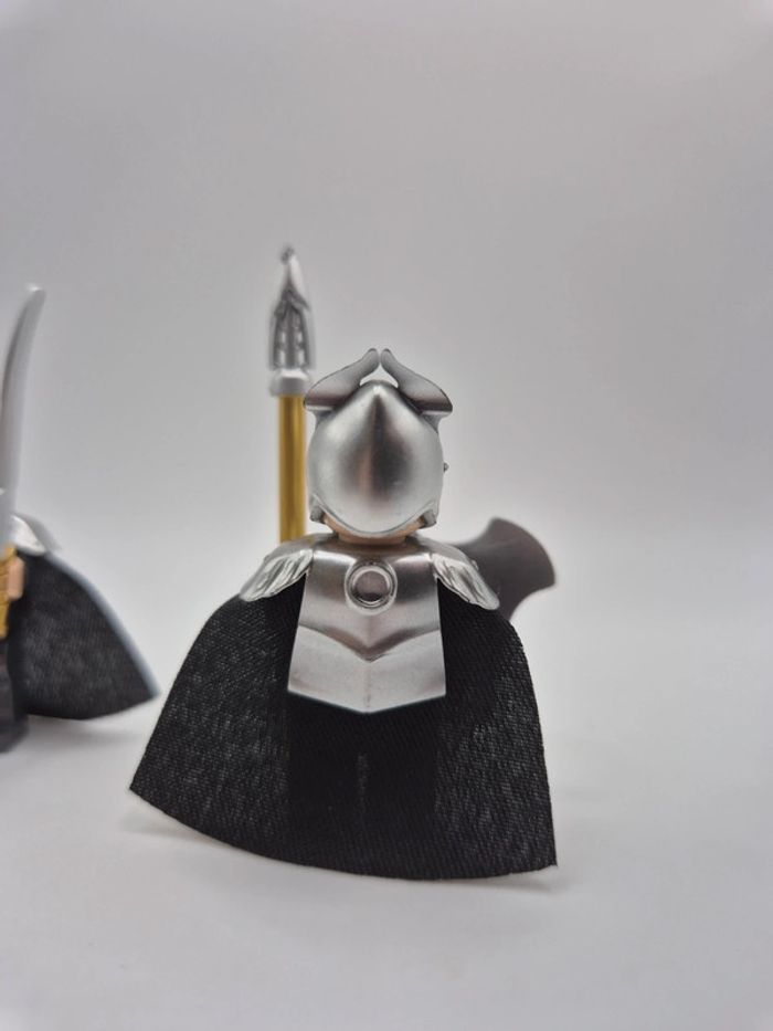 Figurines type lego 2 guerriers elfes seigneur des anneaux / hobbit - photo numéro 5