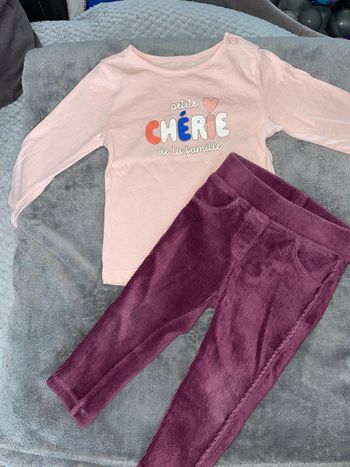 Ensemble Gémo 12 mois