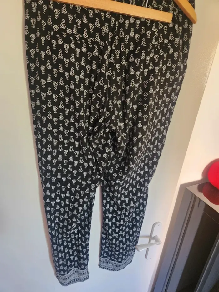 Joli pantalon fluide été Camaieu taille S - photo numéro 5
