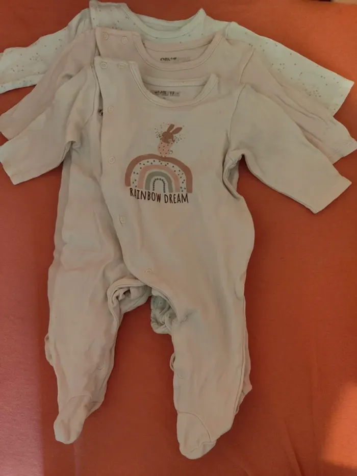 Lot 3 pyjamas légers