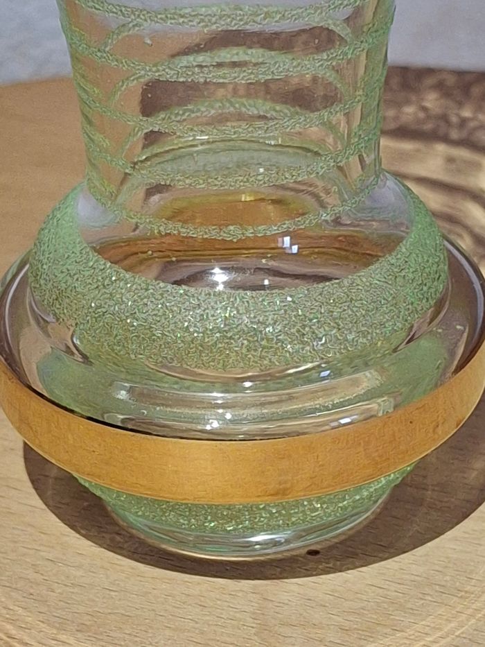 Petit vase granité en verre - photo numéro 4