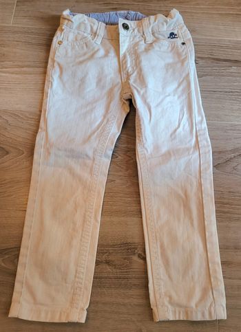 Jeans blanc Tape à l'œil 3 ans