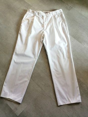 pantalon blanc taille 42
