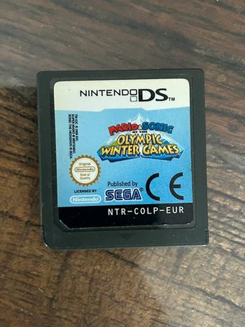 Mario et Sonic aux Jeux Olympiques d'hiver (Nintendo DS) cartouche seule