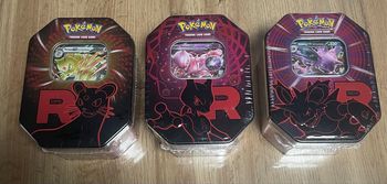 Pokémon Lot de 3 pokebox Boîte Team Rocket Pokébox Mewtwo / Nidoking / Persian