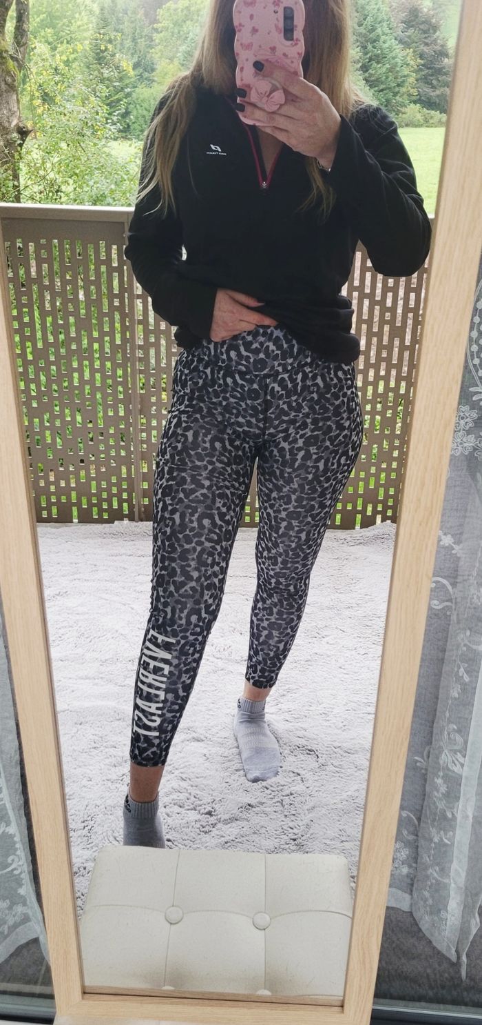 Leggings de sport léopard - photo numéro 2
