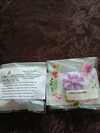 Fondants mûre myrtille