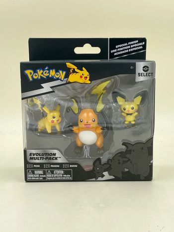 Figurines Pokémon Sélect Évolution Multi-pack Pikachu neuf