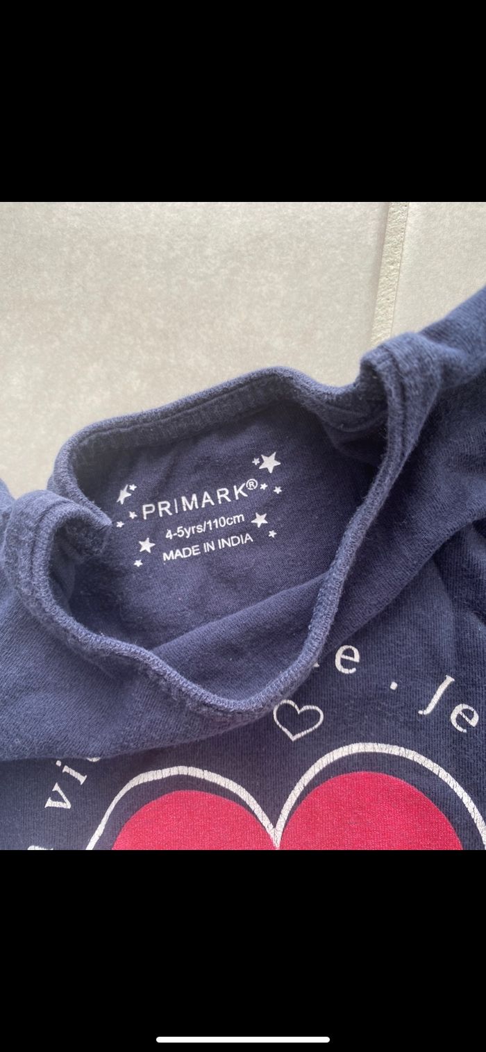 Tee shirt manches longues Primark 5 ans - photo numéro 8