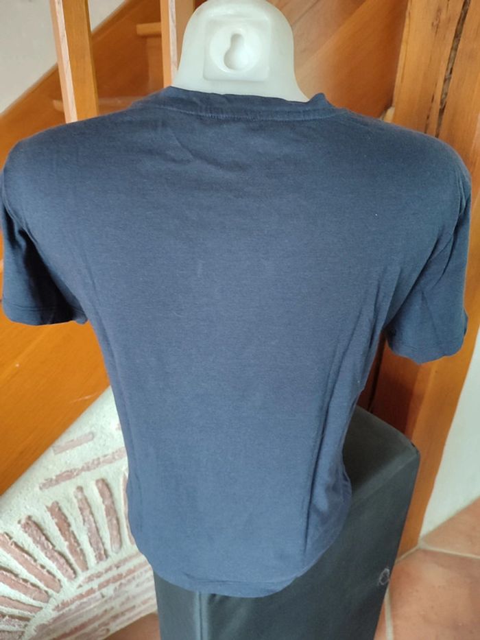 T-shirt bleu marine - photo numéro 3