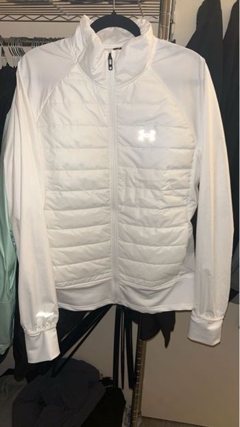Veste Under Armour Hybrid Blanche