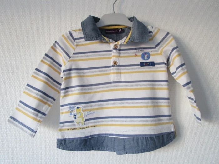Polo rayé Sergent Major 2 ans TBE - photo numéro 2