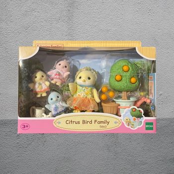 Sylvanian families citrus brid family