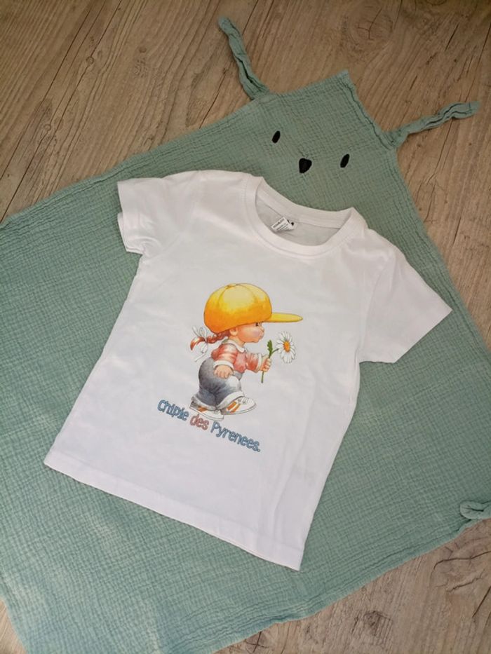 T-shirt fille 4 ans chipie des Pyrénées - photo numéro 2