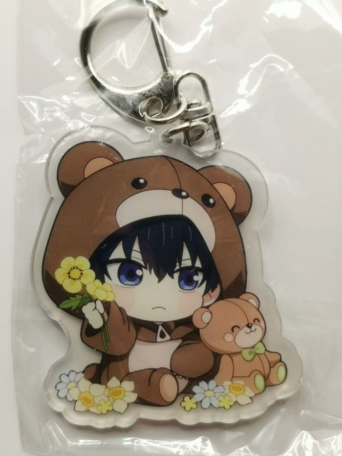 Porte-Clé Acrylique Kawaii Isagi Yoichi Blue Lock