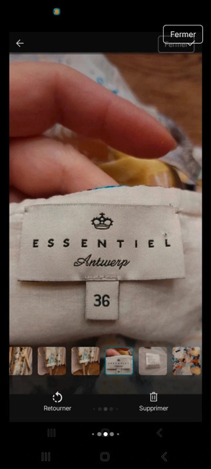 Magnifique robe Essentiel Antwerp taille 36 - photo numéro 11