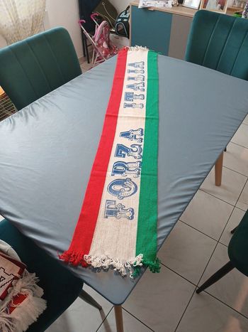Ancienne écharpe foot Italie italia