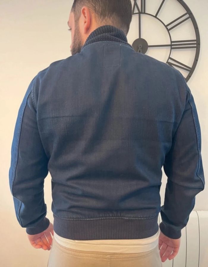 Blouson léger style Baseball Gstar taille M bleu foncé - photo numéro 3