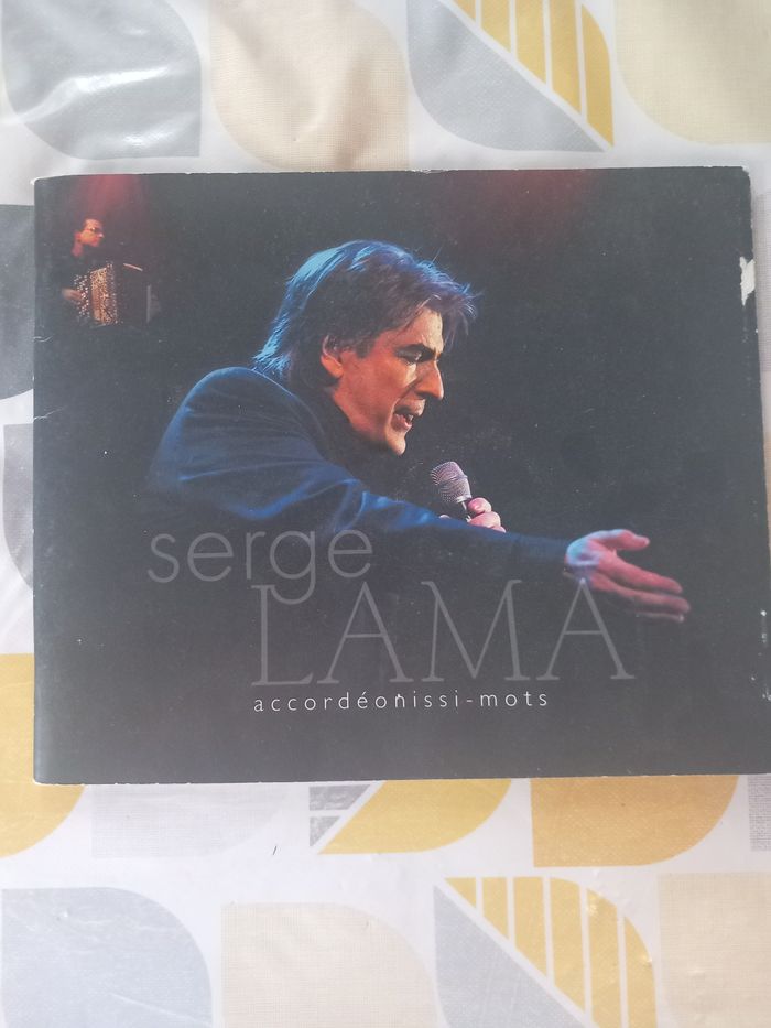 Programme spectacle de Serge Lama