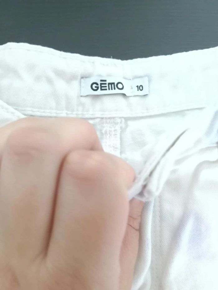 Lot 2 short en jean gemo 10 ans - photo numéro 4