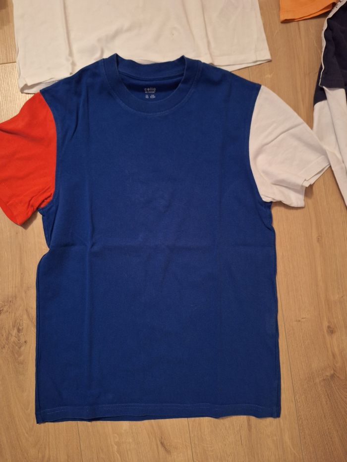 6 tee-shirts manches courte  dont 1 manche longue 14 ans - photo numéro 7