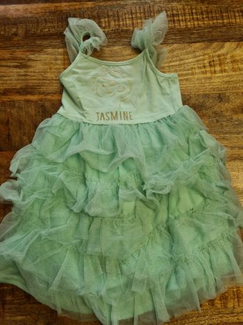 Robe été princesse Jasmine 4 ans 104cm