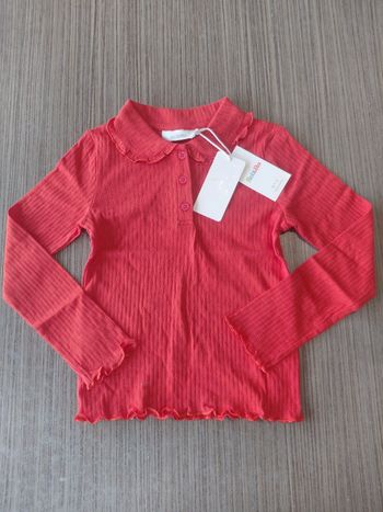 Superbe polo à longues manches enfant Bel&Bo 🩷