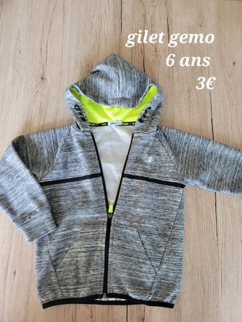 Gilet 6 ans
