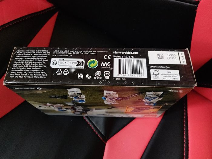 Lego Star Wars 501th Clone Troopers Battle Pack - jamais ouvert- parfait état - Vrai Lego - photo numéro 4