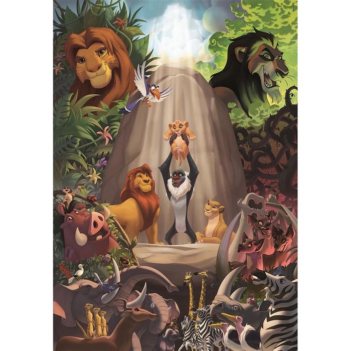 Puzzle 1000 pièces Le Roi Lion - The Lion King - Disney - NEUF - photo numéro 2