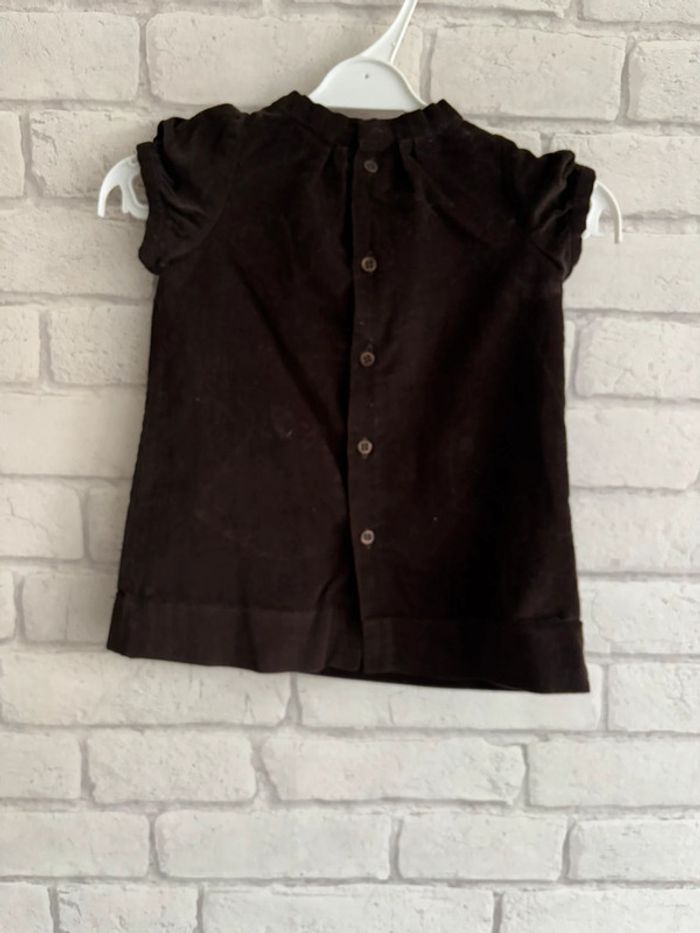 Robe velours bonpoint taille 6 mois - photo numéro 3