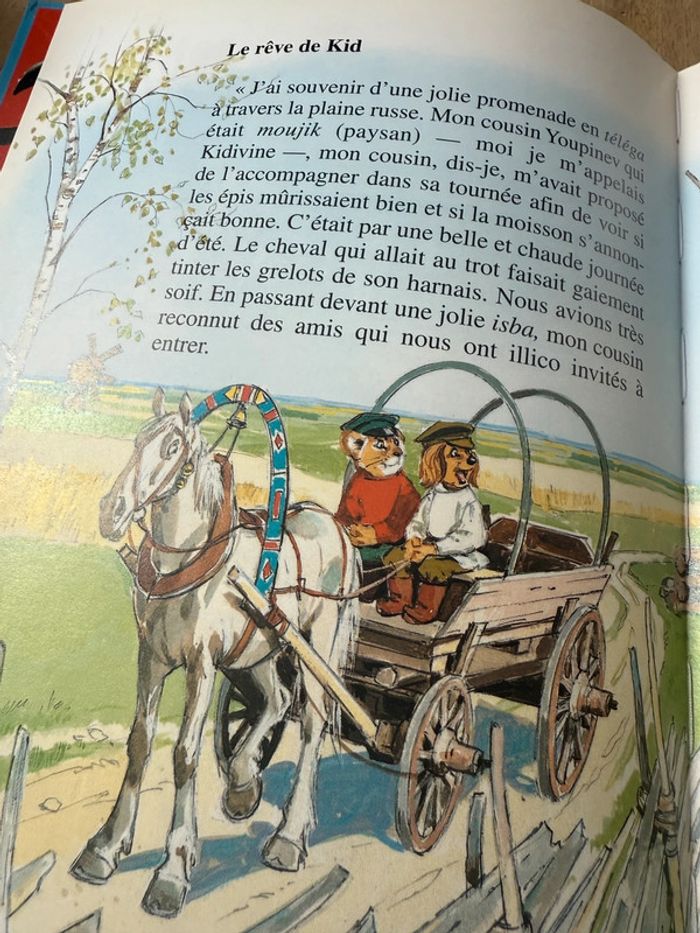 BE - Caroline en Russie bords damiers couleurs livre bd album Pierre Probst - photo numéro 3