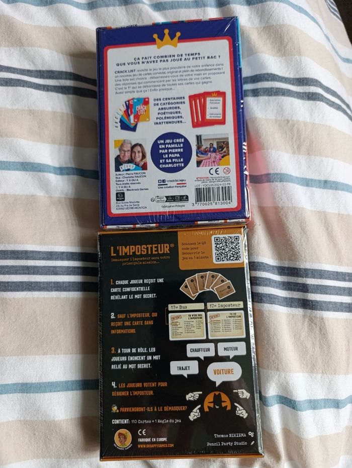 Jeux crack list et l'imposteur - photo numéro 2